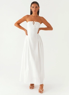 Soft-Lining Burleigh Maxi Dress - Ivory