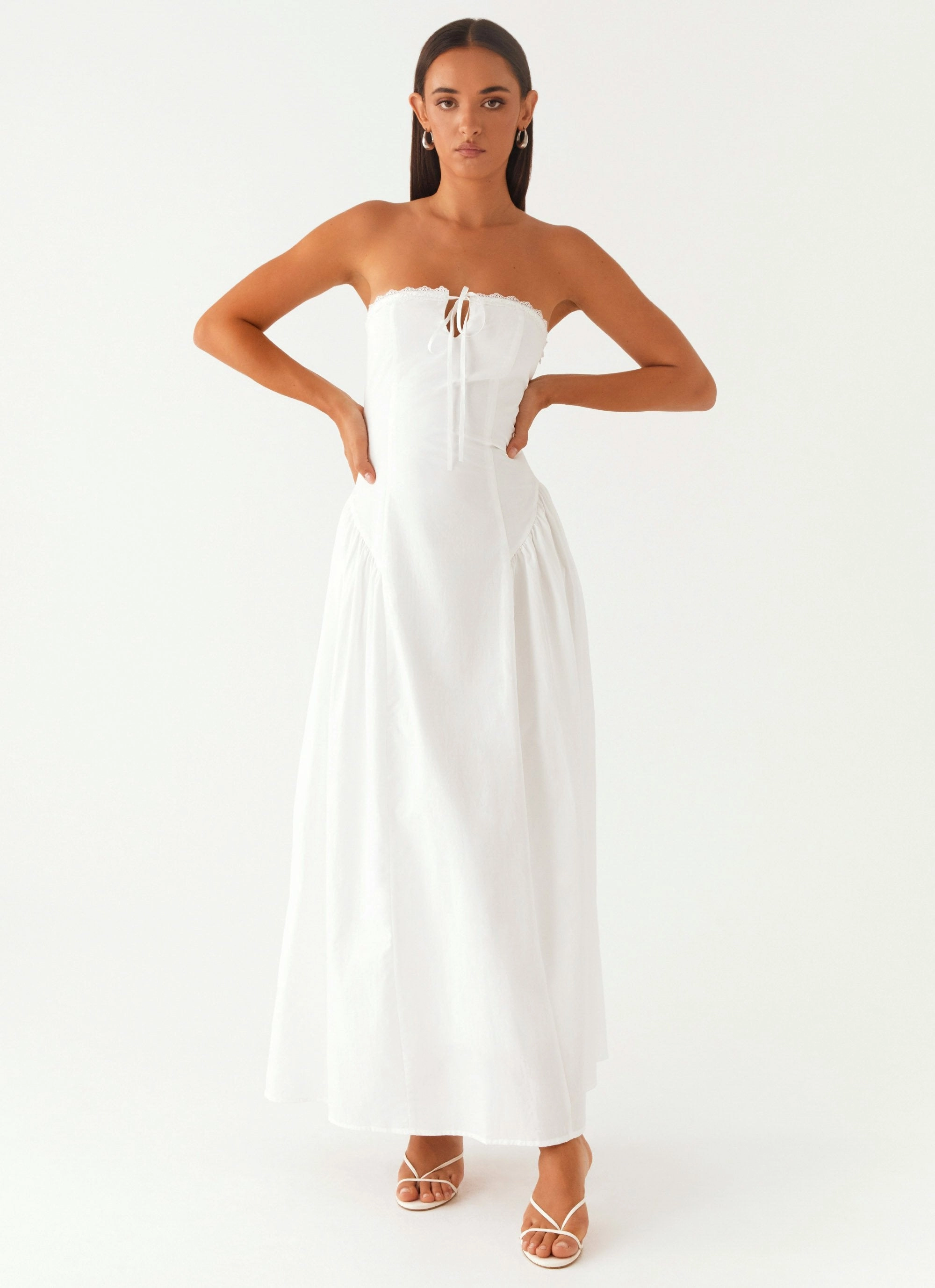 Soft-Lining Burleigh Maxi Dress - Ivory