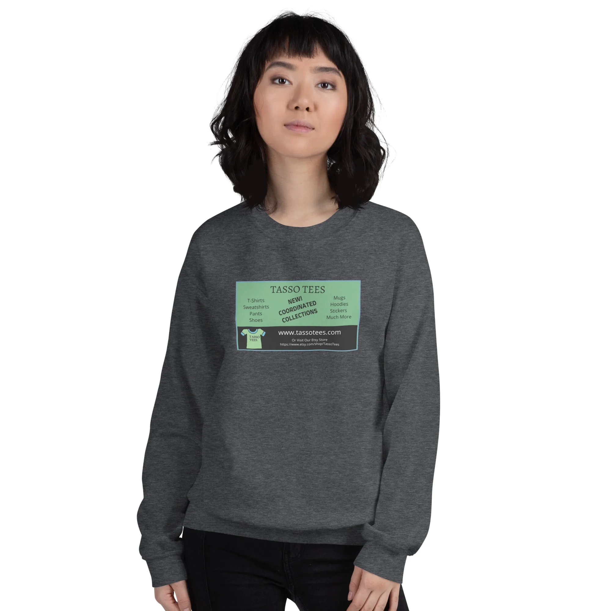 Business Card Unisex Sweatshirt, Guerilla Marketing Sweatshirt, Gift For Business Owner