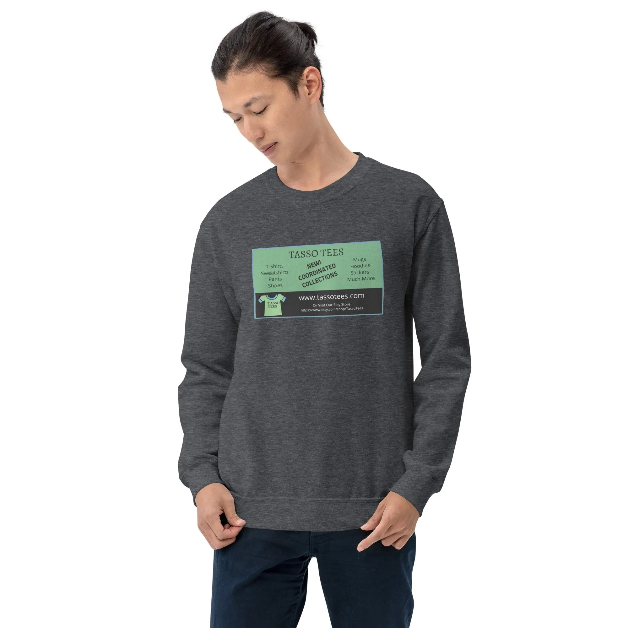 Business Card Unisex Sweatshirt, Guerilla Marketing Sweatshirt, Gift For Business Owner