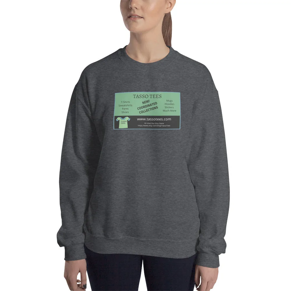 Business Card Unisex Sweatshirt, Guerilla Marketing Sweatshirt, Gift For Business Owner