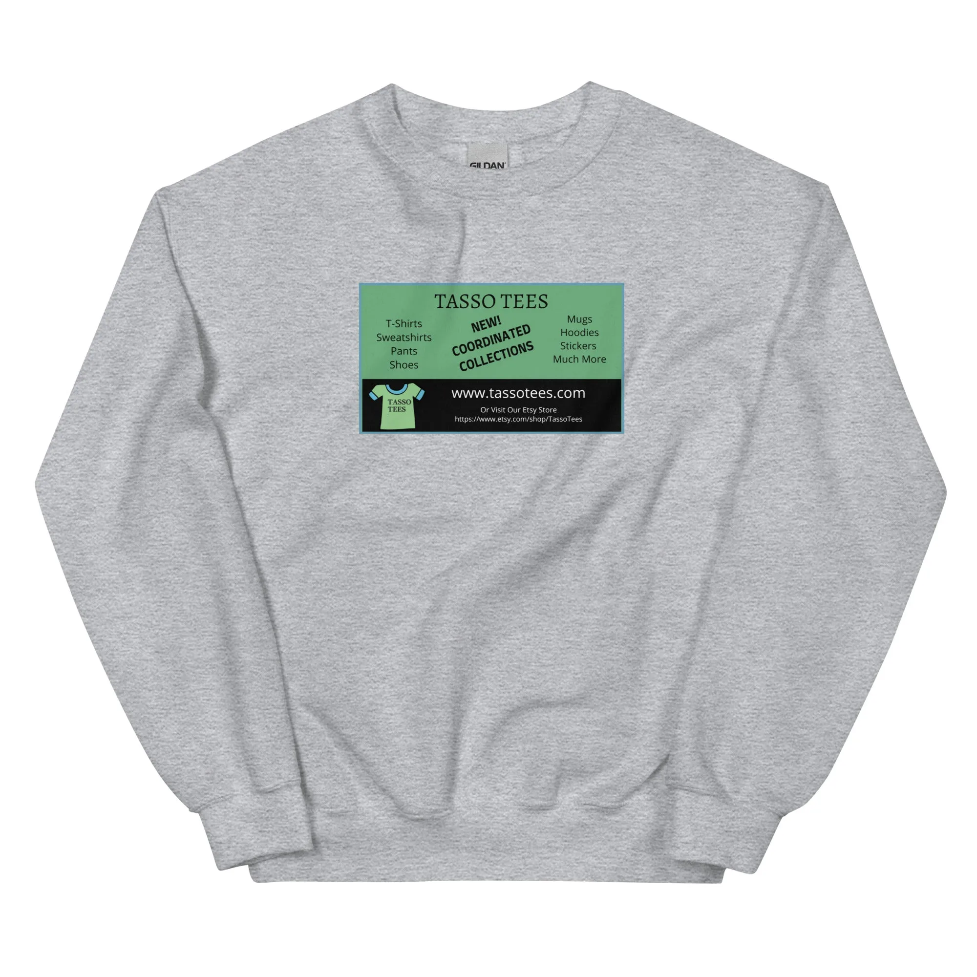 Business Card Unisex Sweatshirt, Guerilla Marketing Sweatshirt, Gift For Business Owner