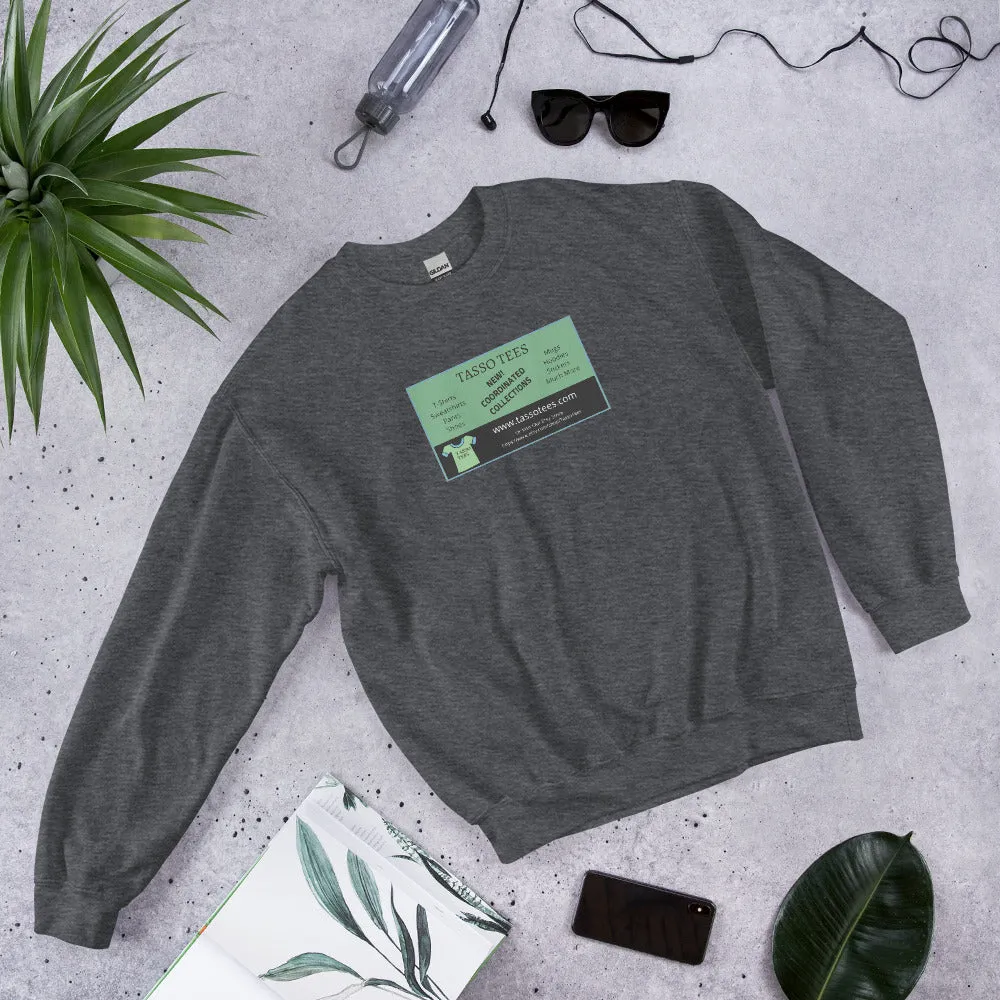 Business Card Unisex Sweatshirt, Guerilla Marketing Sweatshirt, Gift For Business Owner