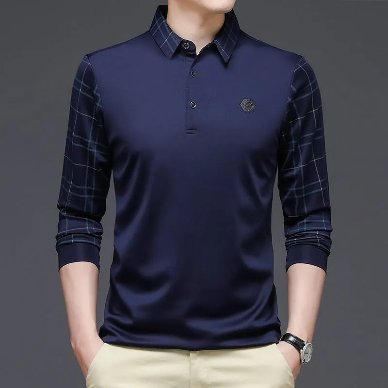Business Long Sleeve Polo Shirt
