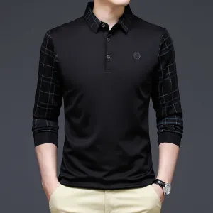 Business Long Sleeve Polo Shirt