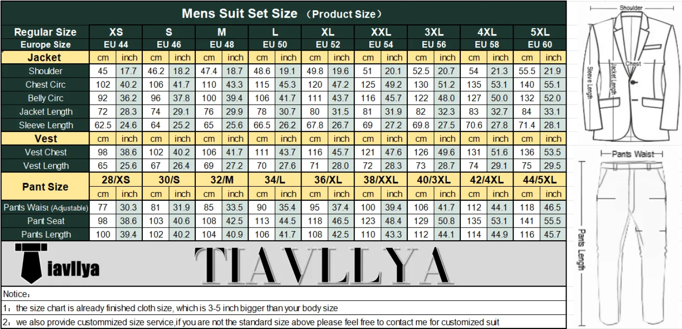 Business Men's 3 Piece Regular Fit Peak Lapel Flat Men's Suit (Blazer Vest Pants)