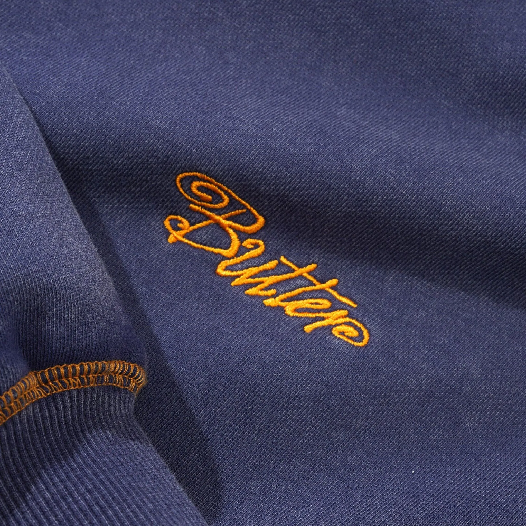 Butter Goods Jive Zip-Thru Hoodie (Washed Blue)