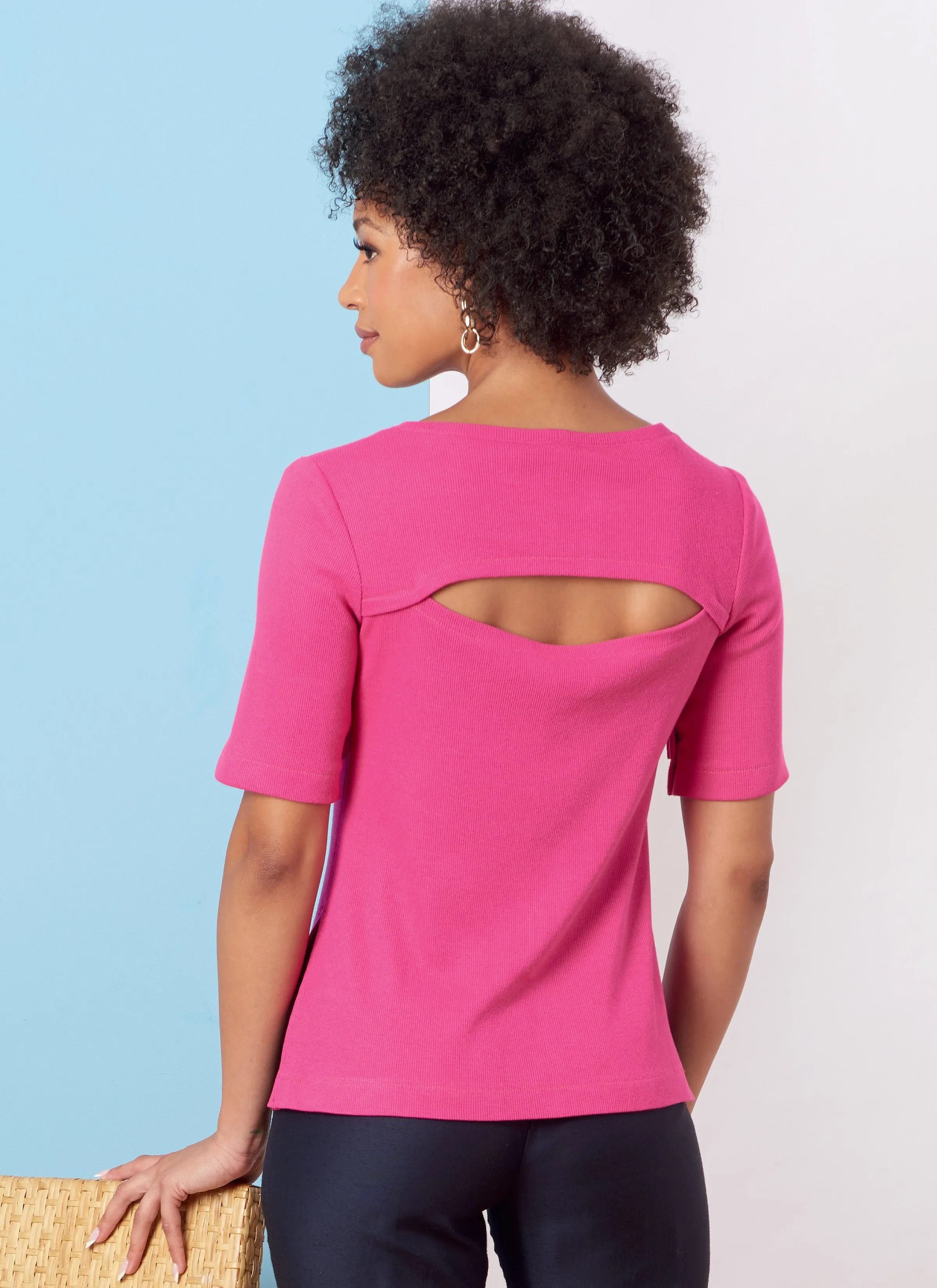Butterick Pattern B6874 Misses' Knit Tops