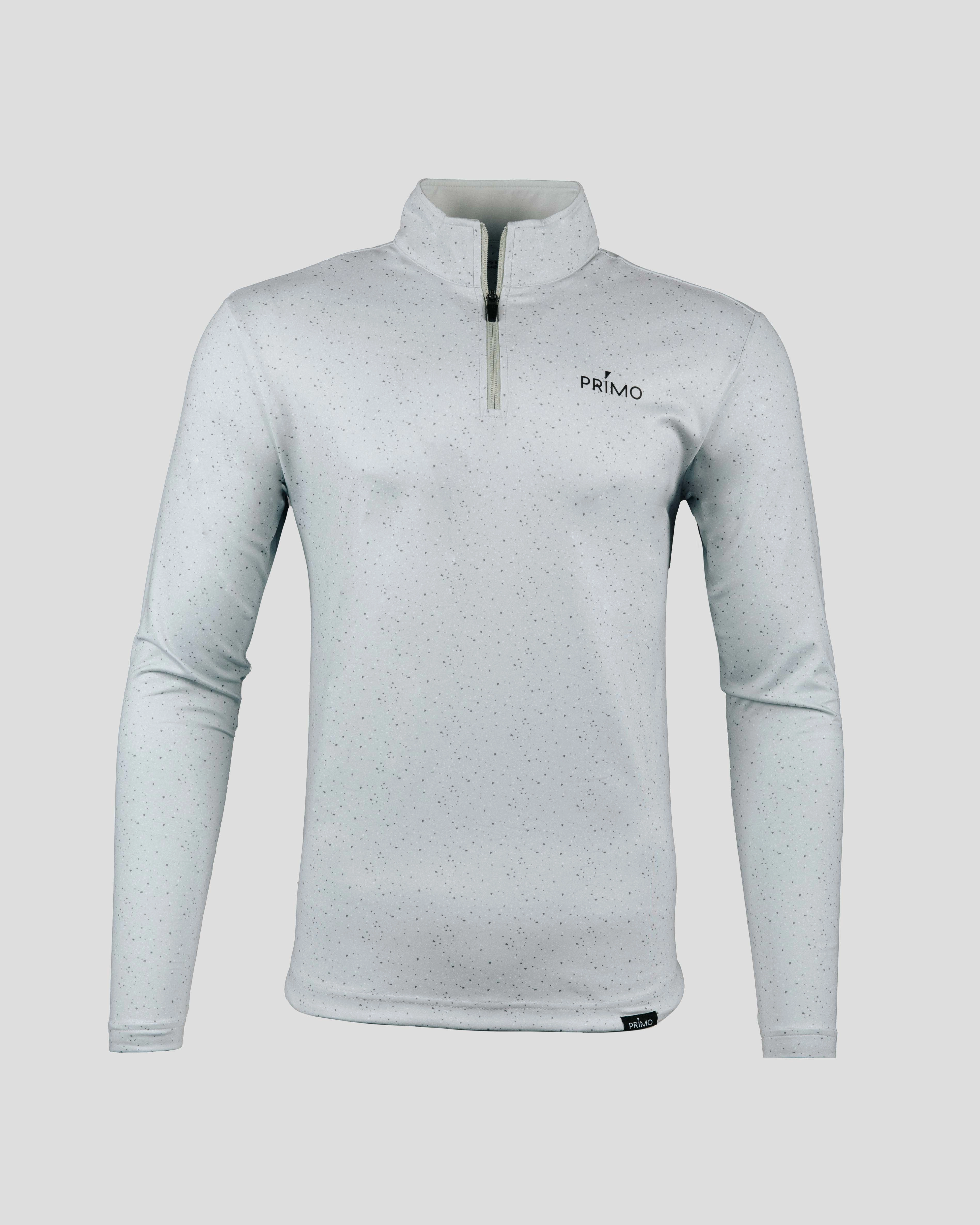 Epoxy Classic Quarter Zip RaglanSleeve Self Fabric Tie