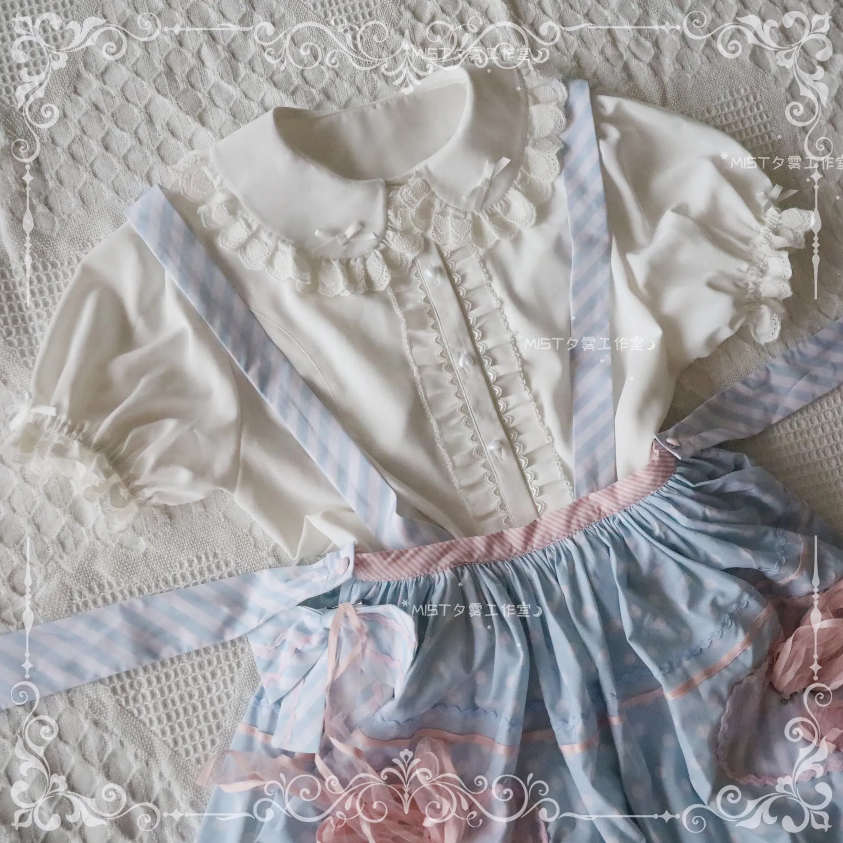 (BuyForMe) MIST~Sweet Short Sleeve Chiffon Lolita Blouse