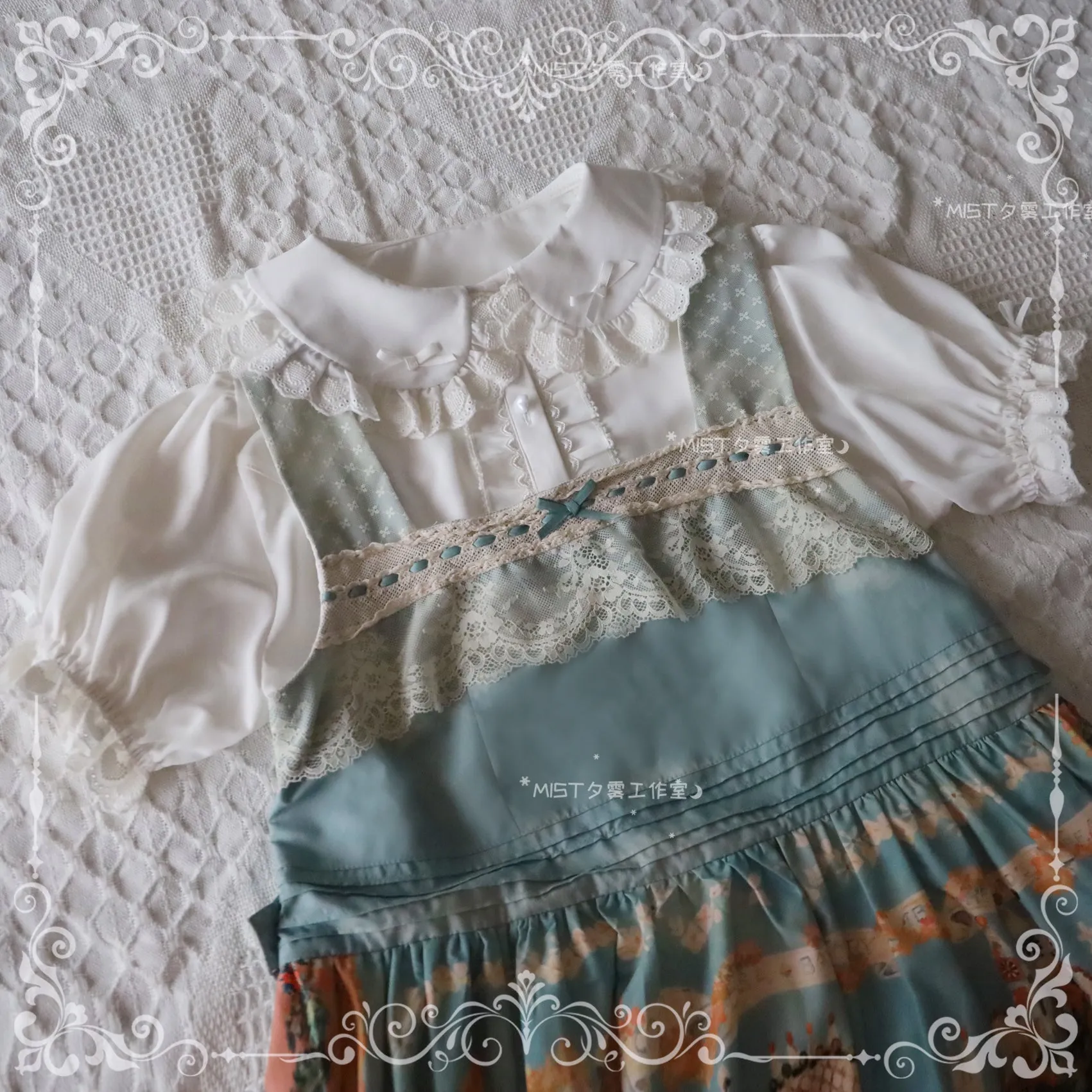 (BuyForMe) MIST~Sweet Short Sleeve Chiffon Lolita Blouse