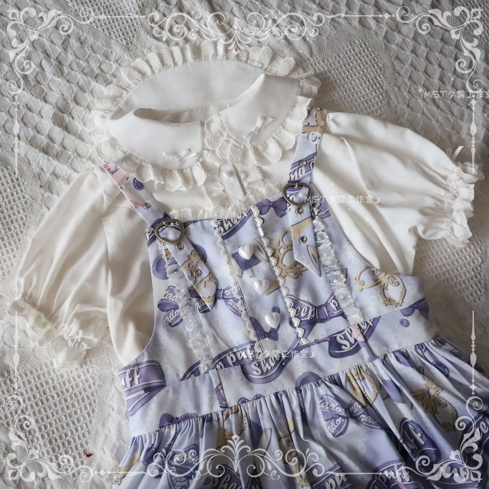 (BuyForMe) MIST~Sweet Short Sleeve Chiffon Lolita Blouse