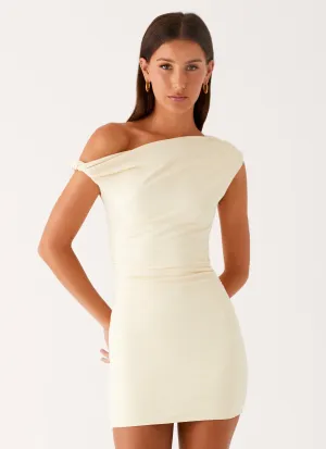 Perfect Day-to-Night Byron Mini Dress - Sunny Yellow