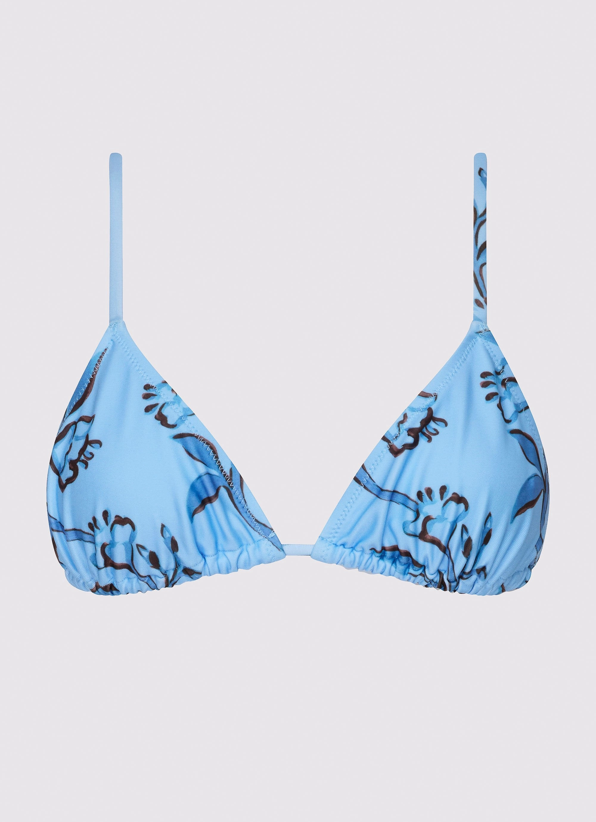 Diamond regional Calista Bikini Top - Blue Floral Print