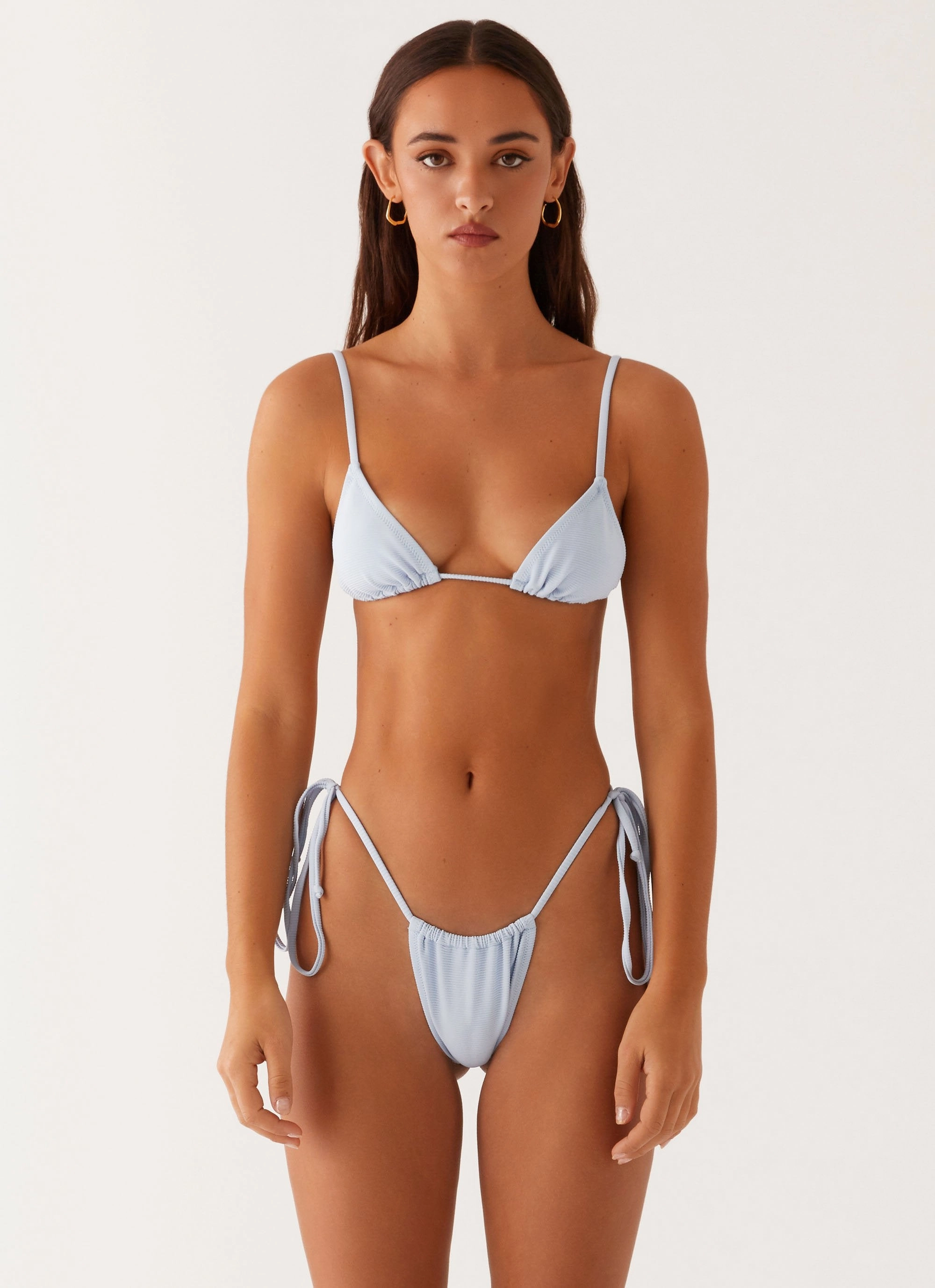 Calista Bikini Top - Blue Comfortable