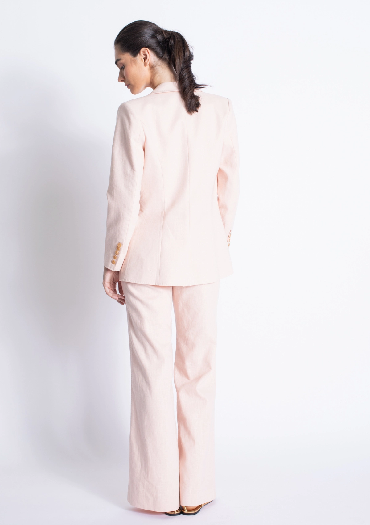 Lightweight StretchFabric Caliz Linen Blazer