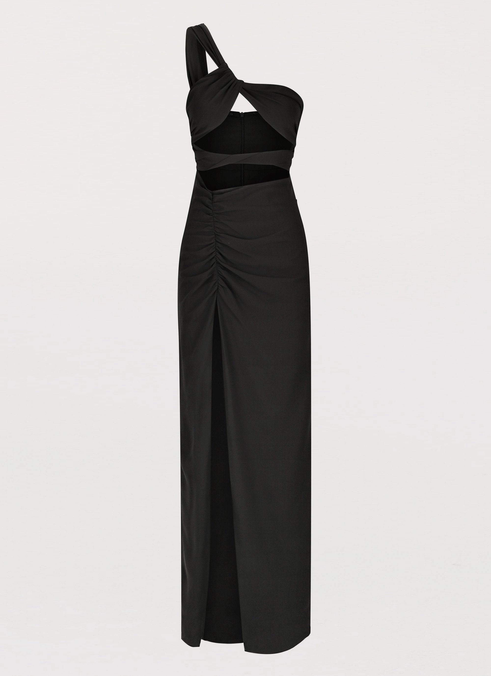 Walk Mood AntiStaticMaterial Calling On You Maxi Dress - Black