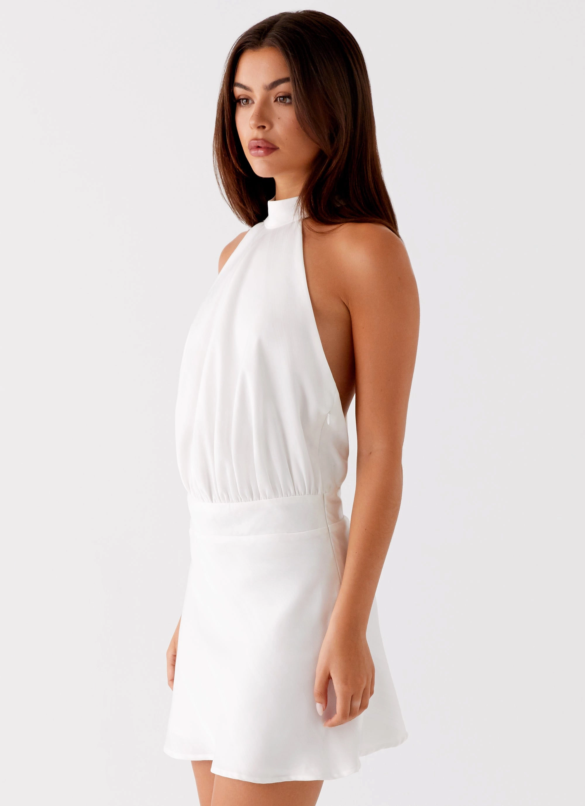 Daily Form Fresh Fit Camera Shy Mini Dress - Ivory