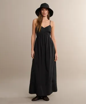 Statement-Print Peninsula Dress