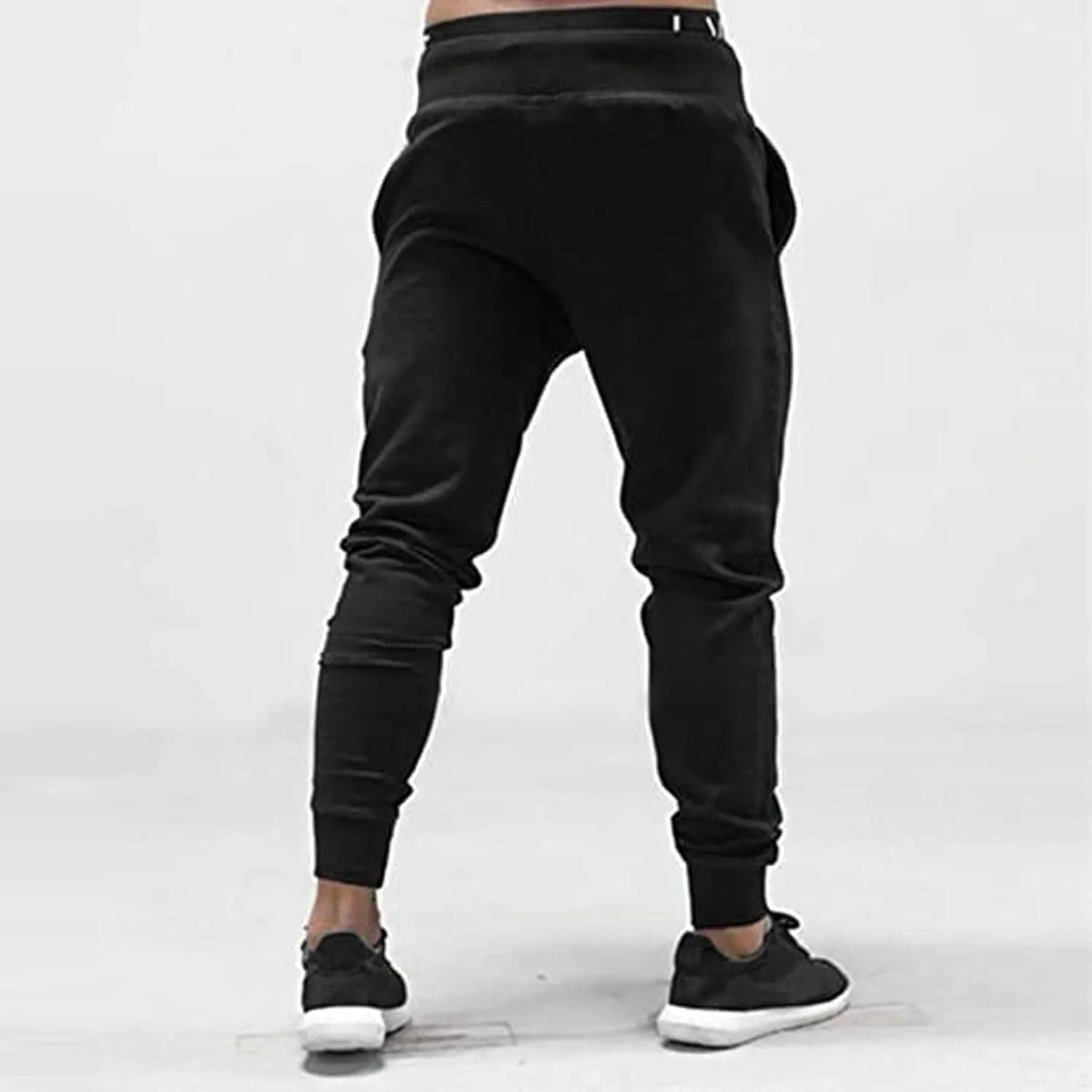 Cargo Pants for Men Big and Tall, Hip Hop Jogging Sweatpants Casual Elastic Waist Trousers Men Pants Joggers Athletic