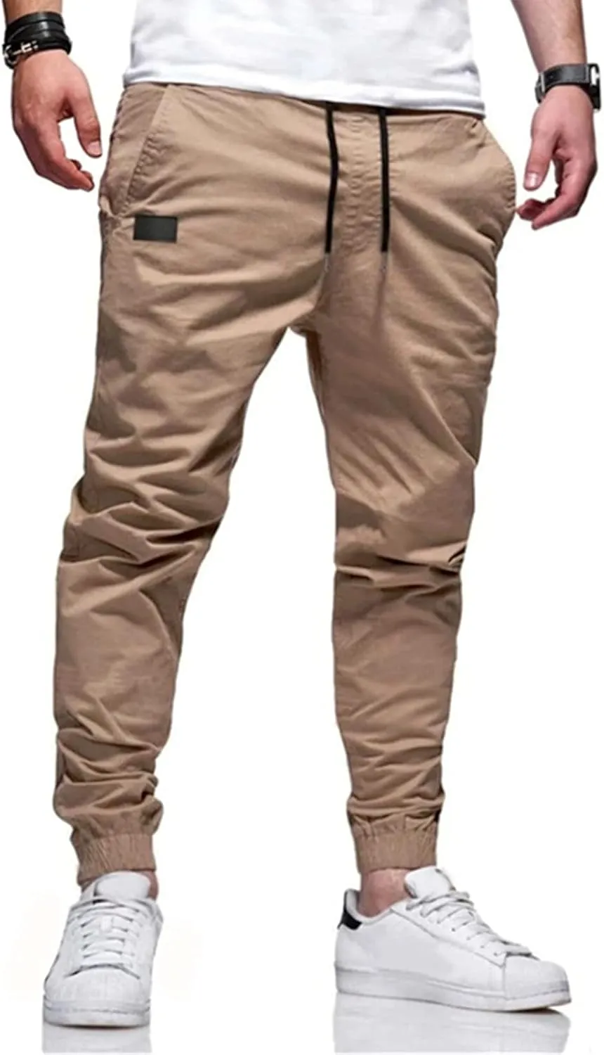 Cargo Pants for Men Joggers Tactical Pant Hiking Jogger with Multi-Pocket Men Outdoor Cargo Pant Lightweight Tactical