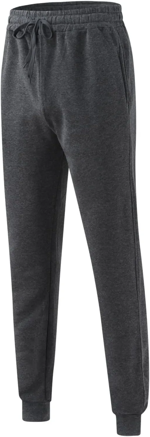 Cargo Pants for Men Relaxed Fit Pants Sweatpants for Men with Pockets Mens Heavyweight Sweatpants Fleece Lined Cargo