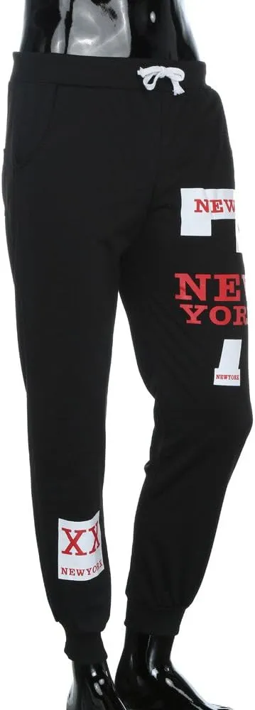 Cargo Pants for Men Relaxed Fit Pocket Sweatpants Adjustable Bungee Cord Open Bottom Cargo Pants for Men Casual Mens