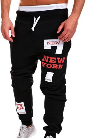 Cargo Pants for Men Relaxed Fit Pocket Sweatpants Adjustable Bungee Cord Open Bottom Cargo Pants for Men Casual Mens