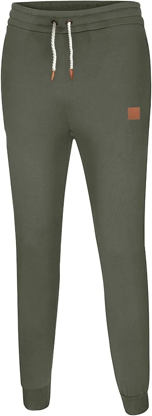 Cargo Sweatpants for Men Baggy Chino Cargo Pants Hiking Outdoor Twill Track Jogging Sweatpants Pants Men's Sweatpants