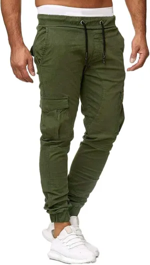 Cargo Sweatpants for Men Big and Tall Fit Cargo Pants for Men Stretch Men's Slim Fit Fleece Pants Winter Big and Tall