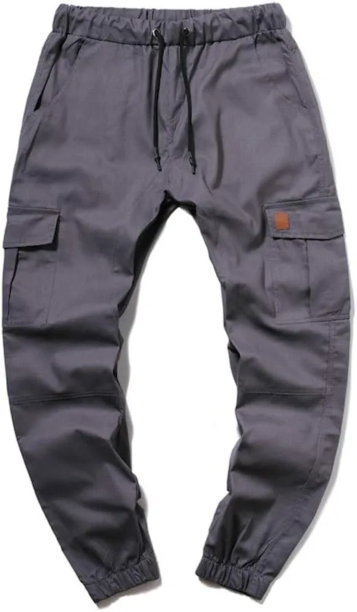 Cargo Sweatpants for Men Big and Tall Fit Cargo Pants for Men Stretch Men's Slim Fit Fleece Pants Winter Big and Tall