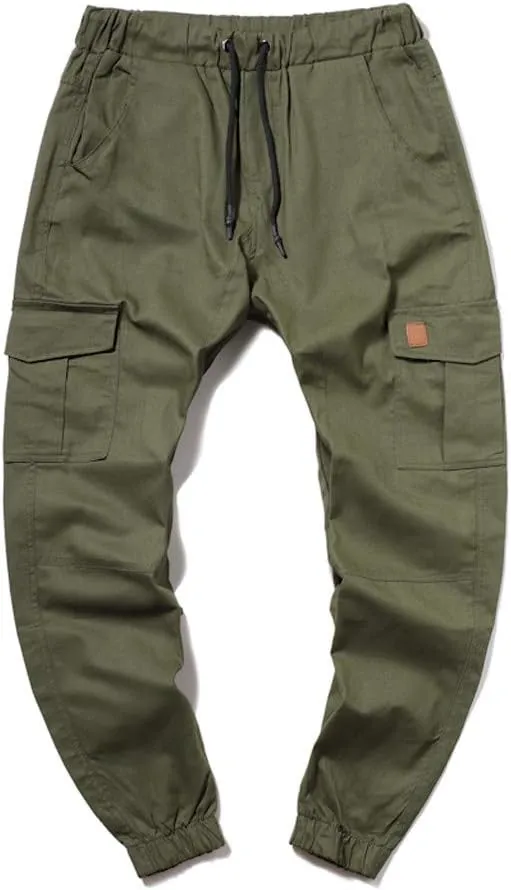 Cargo Sweatpants for Men Big and Tall Fit Cargo Pants for Men Stretch Men's Slim Fit Fleece Pants Winter Big and Tall
