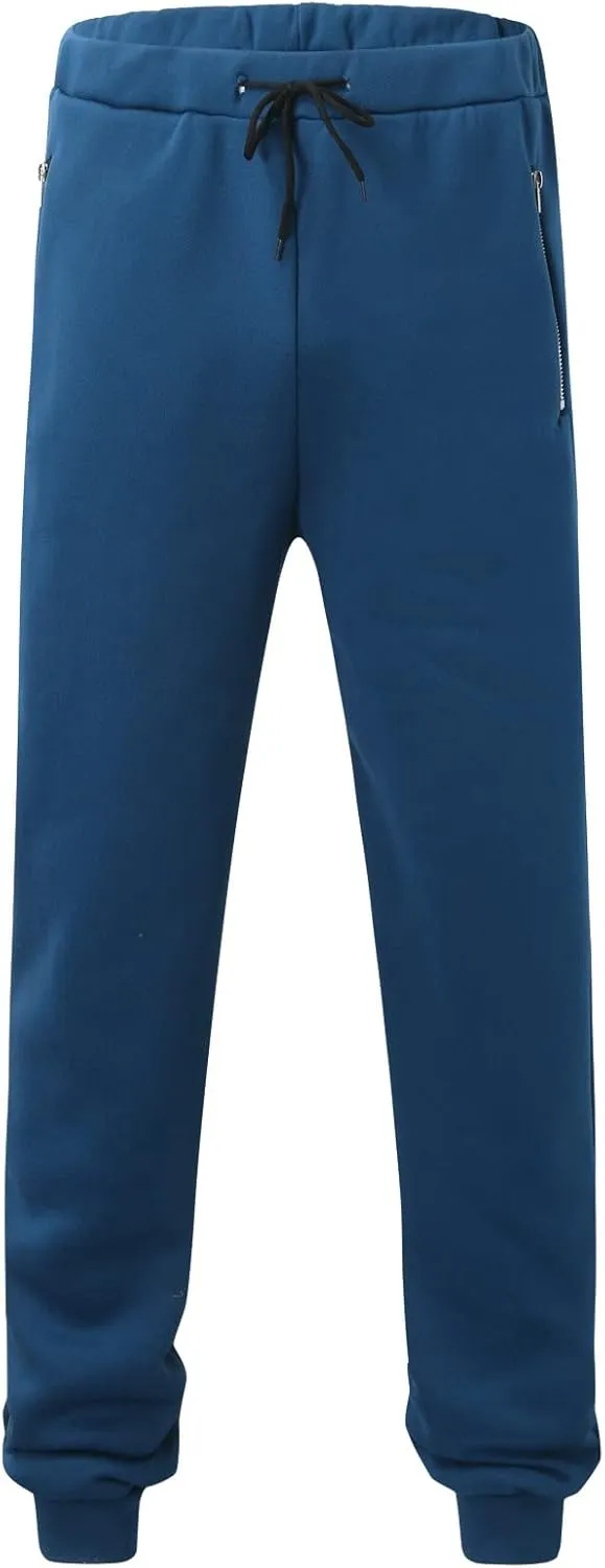 Cargo Trousers for Men Pockets Sports Trousers Men's Tear Away Trouser Basketball Track Pants High Split Side Snap