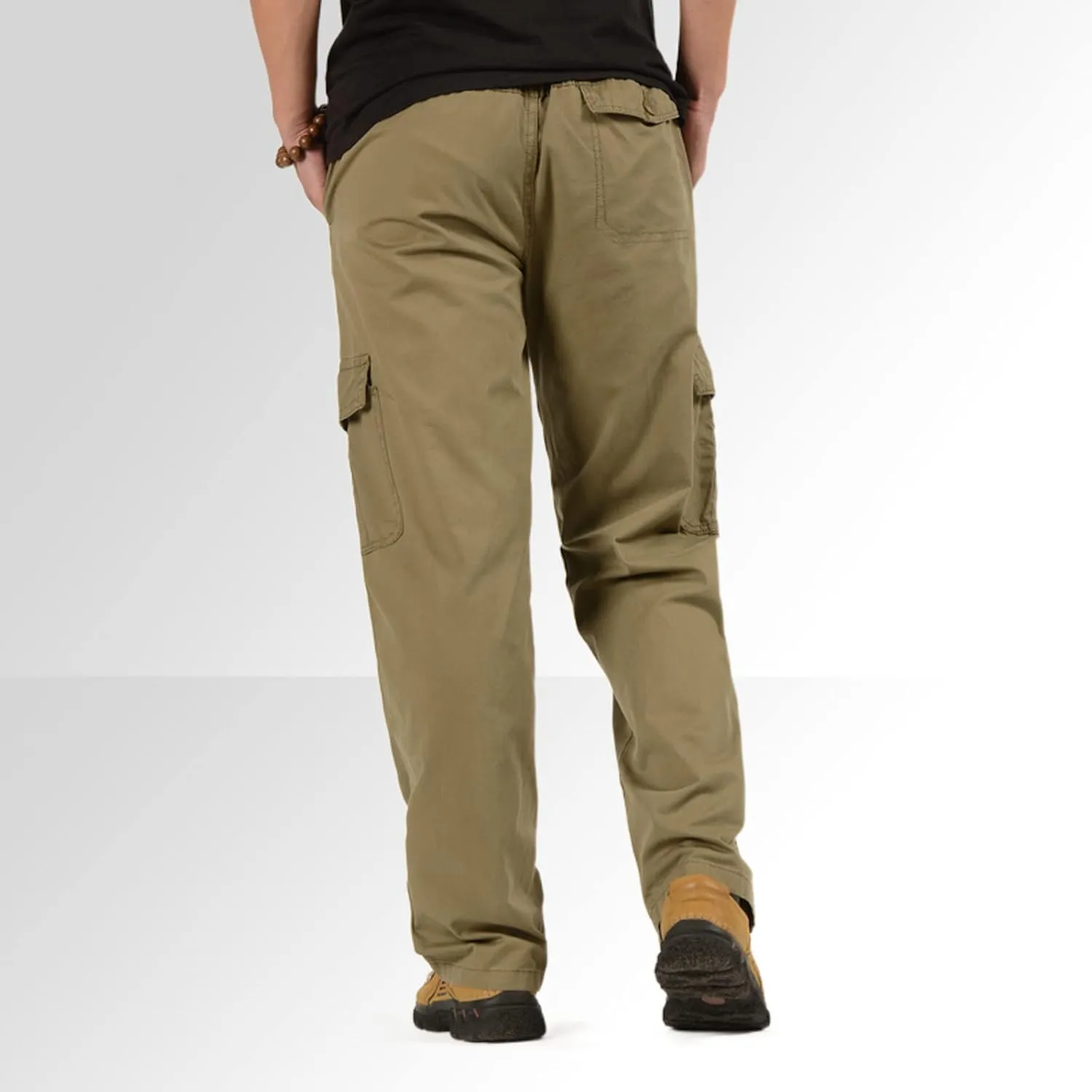 Cargo Trousers for Men with Pockets Men's Basic Active Fleece Jogger Pants Regular and Big & Tall Sizes for Workout