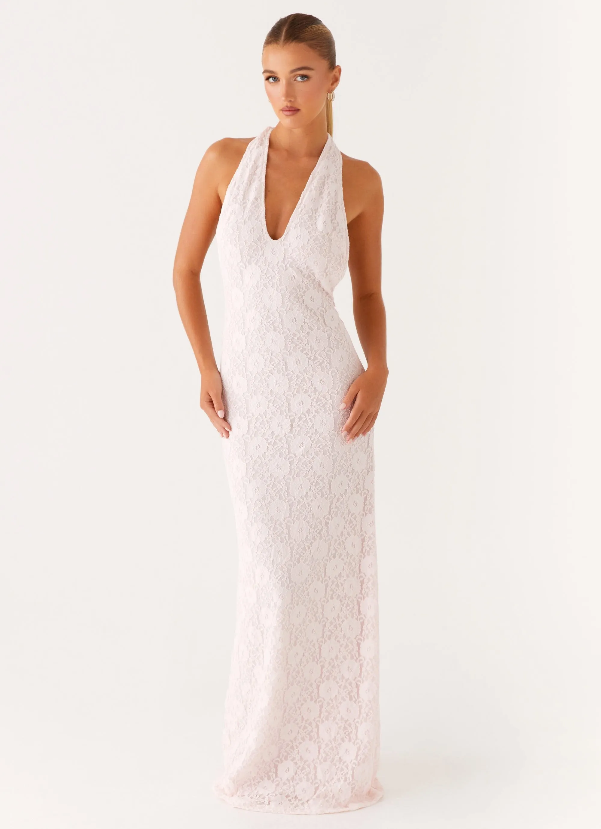 Fall Silhouette Carly Maxi Dress - Pink