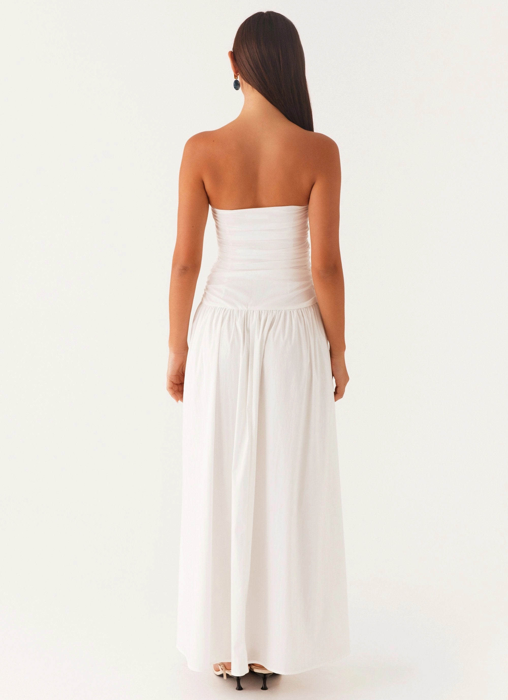 Carmel Maxi Dress - White Fit for All Seasons