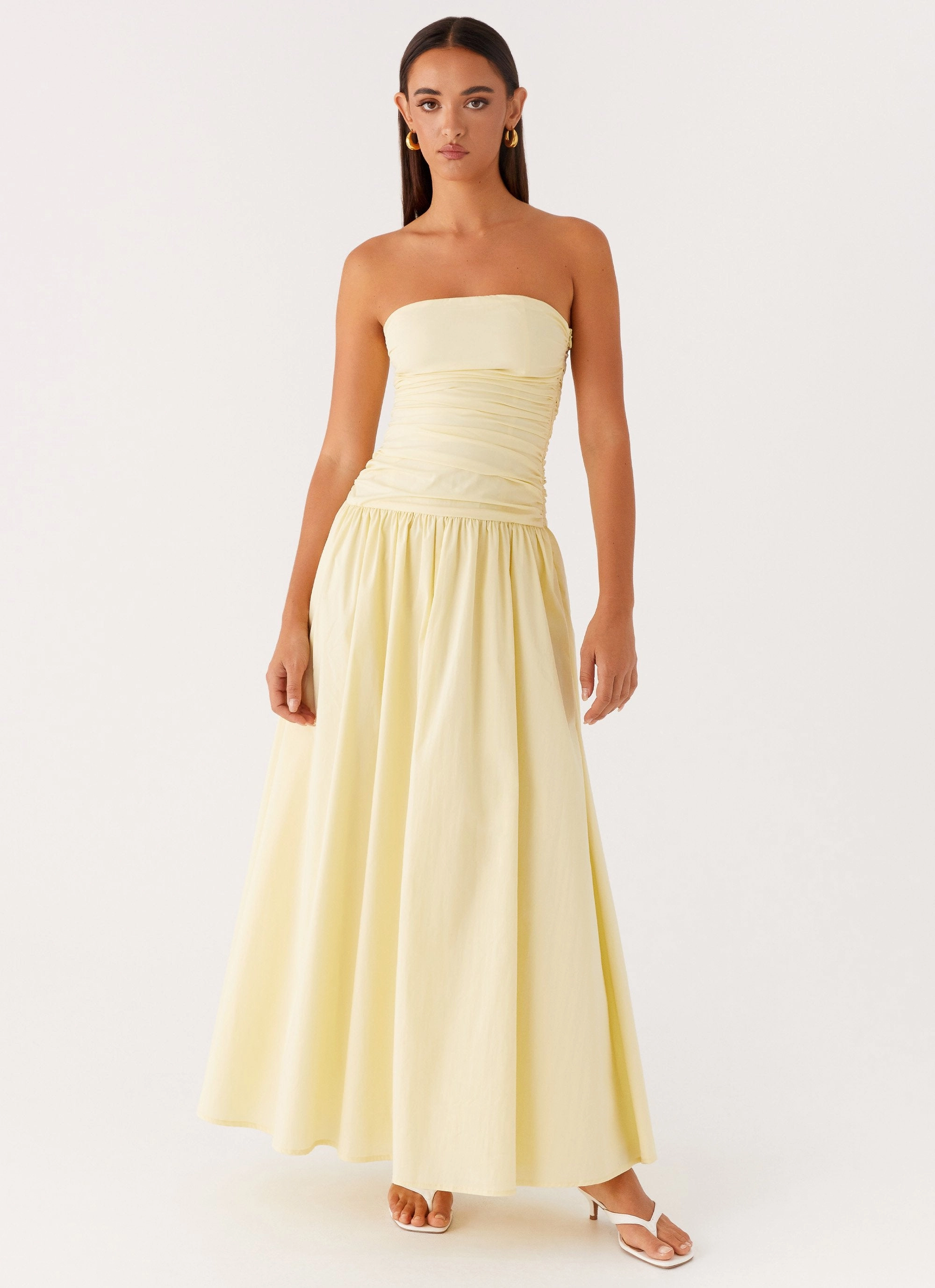 Carmel Maxi Dress - Yellow French Vibe