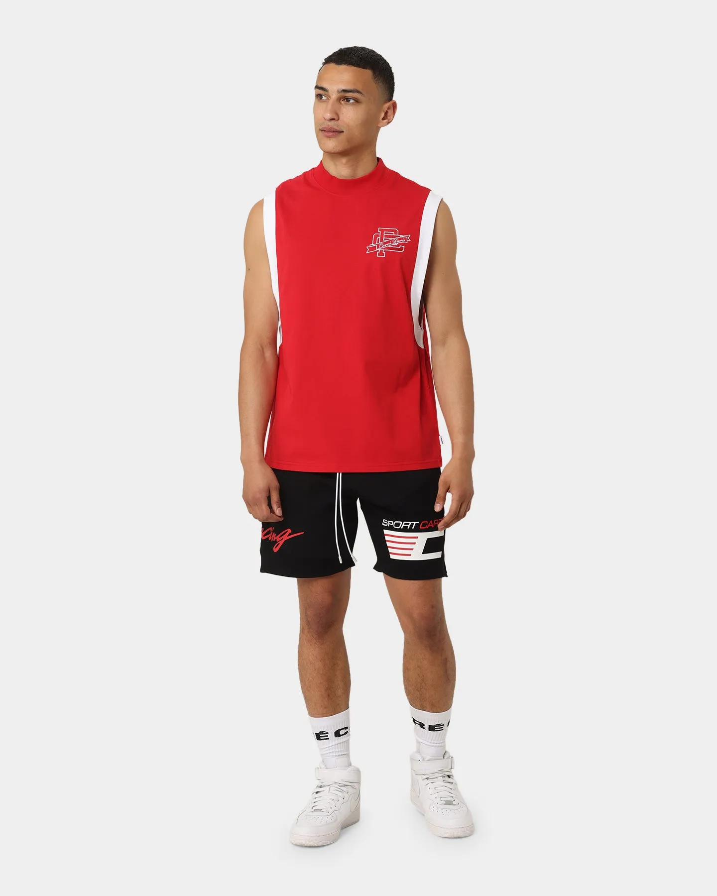 Carre Team Paris Muscle T-Shirt Red