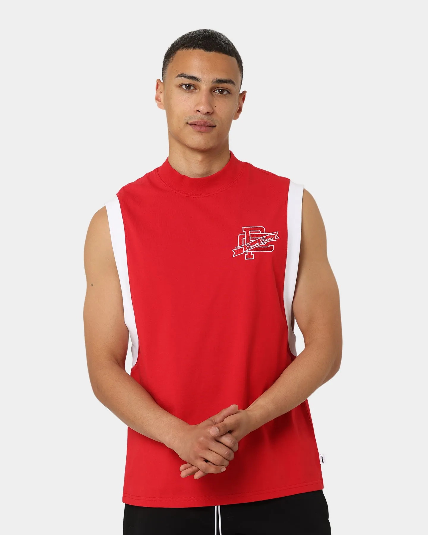 Carre Team Paris Muscle T-Shirt Red