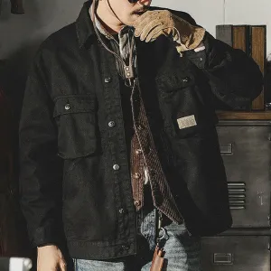 Casual Colored Denim Jacket P0314
