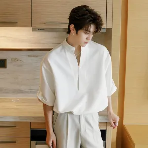 Casual Shanghai Collar Shirt