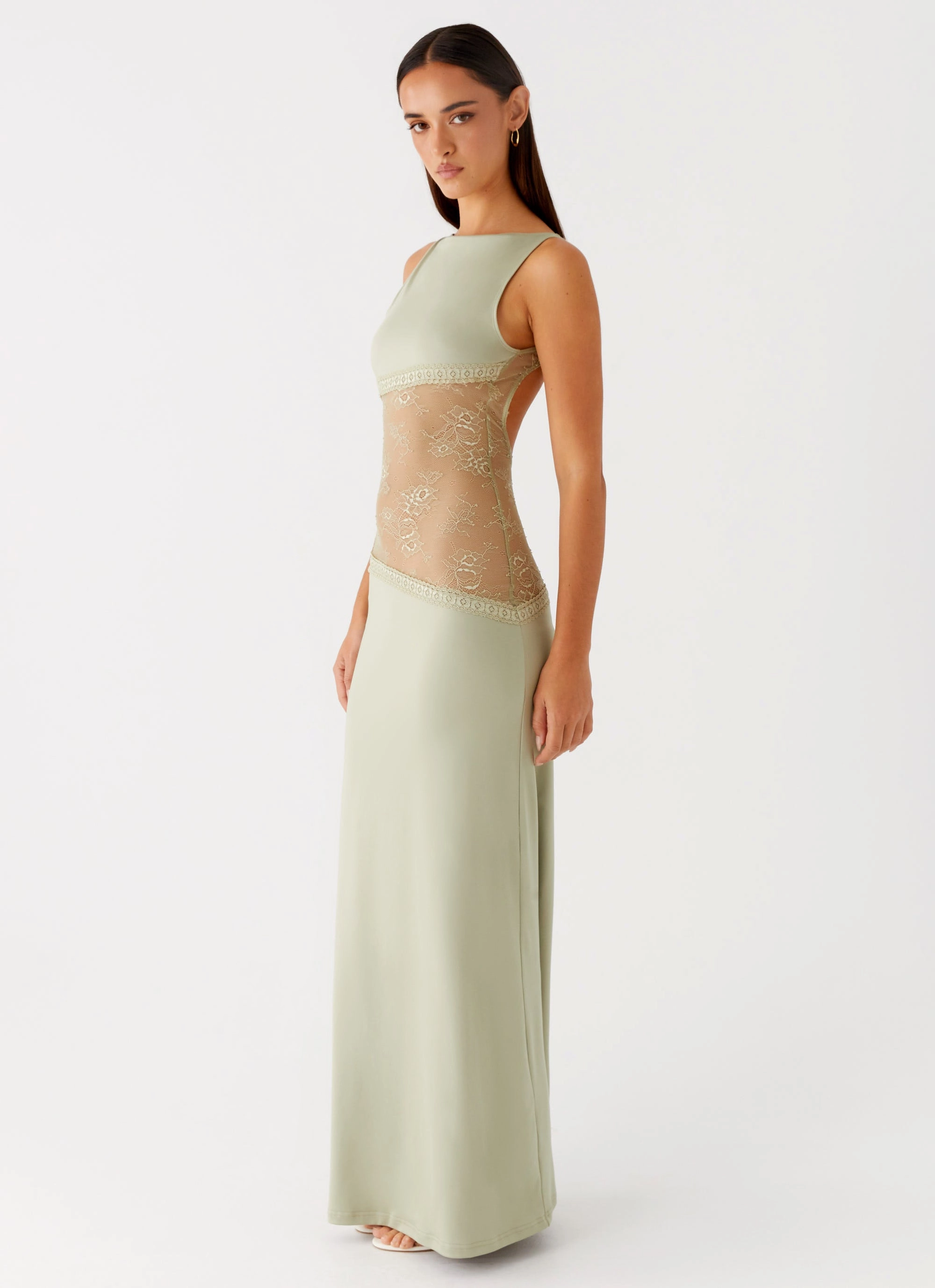 Lucinda Maxi Dress - Sage Lounge Vibes