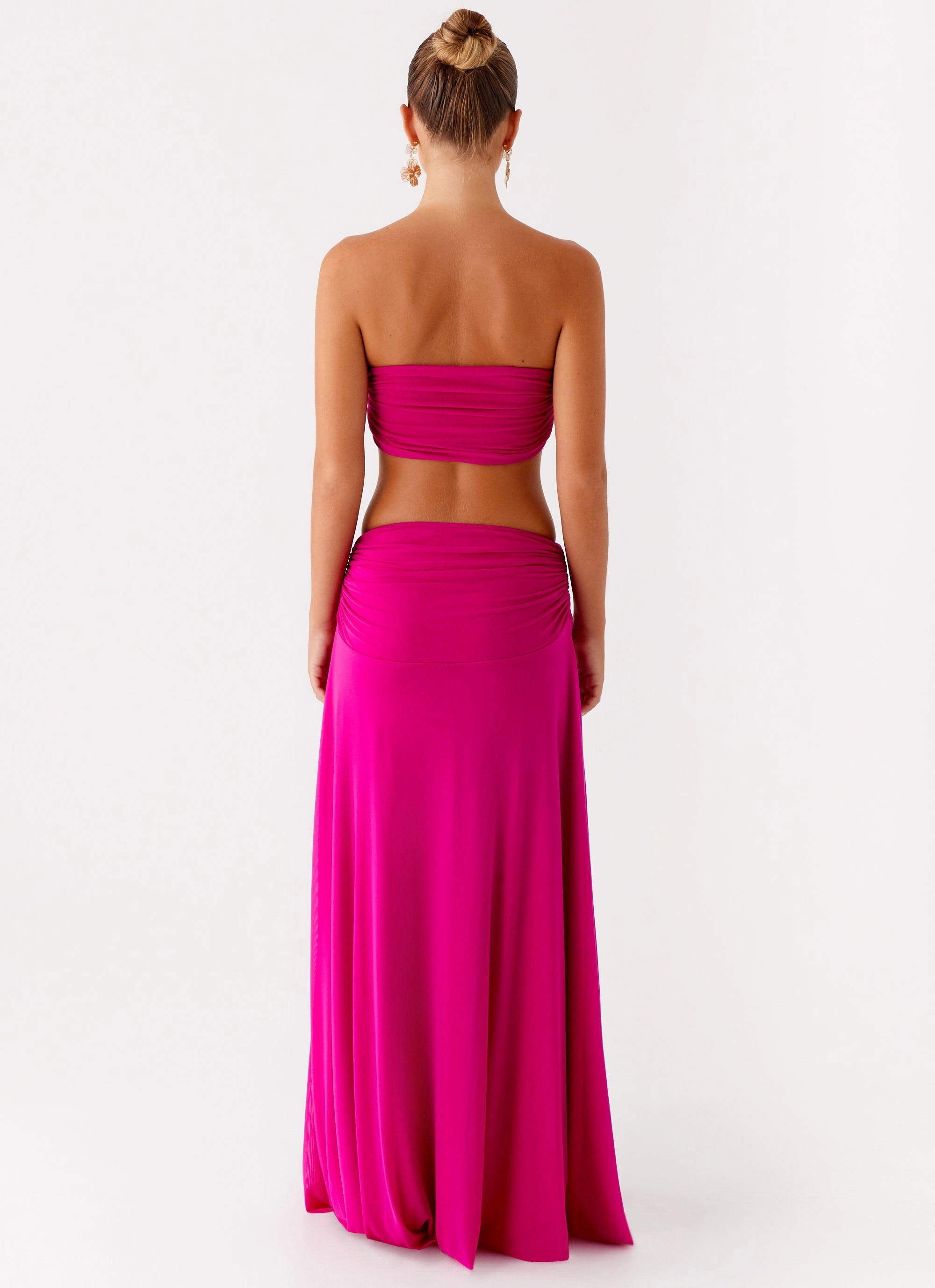 Comfy and Chic Carlene Maxi Dress - Fuchsia
