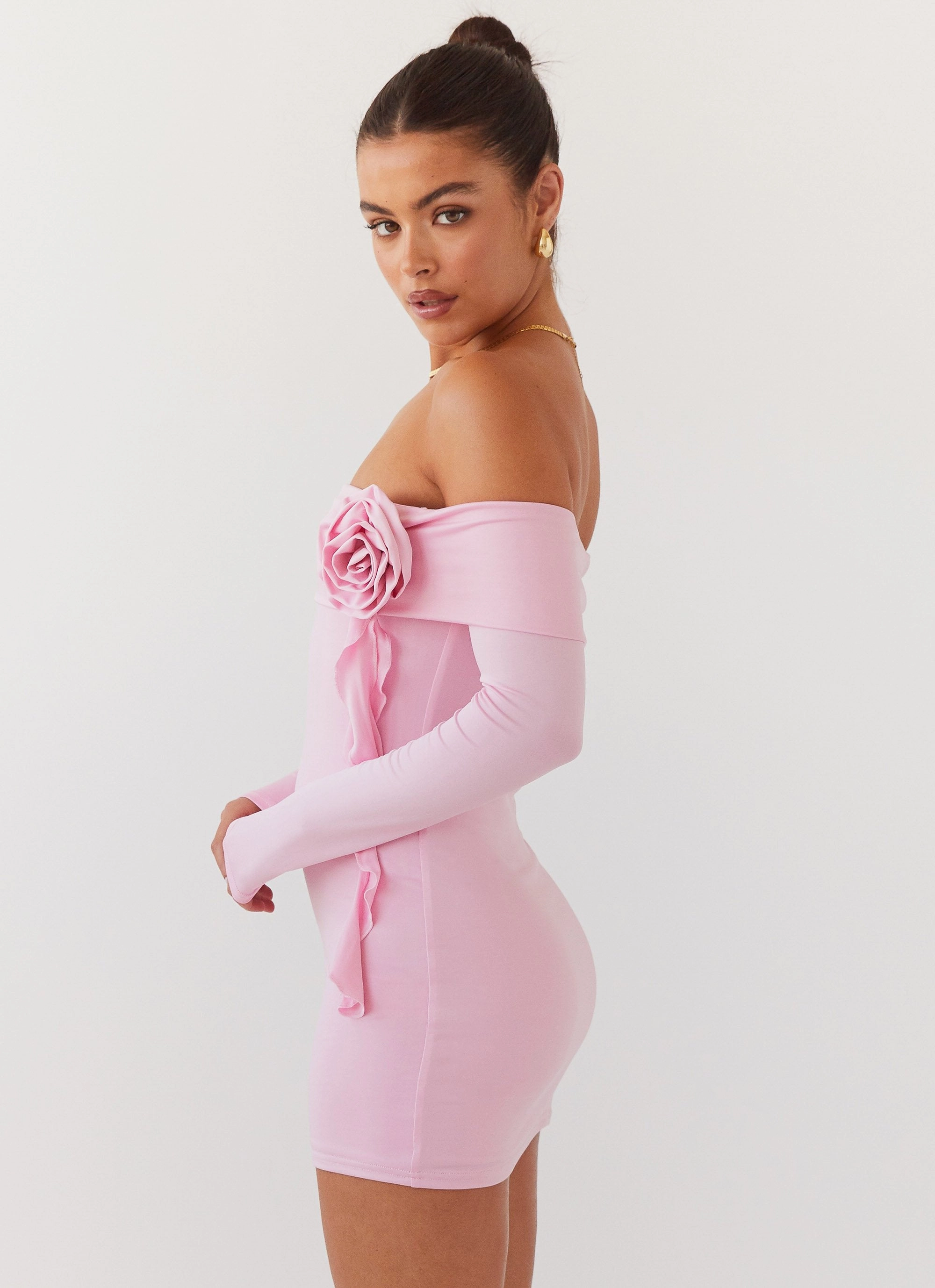 Cecilia Rose Mini Dress - Candy Natural Drape Casual Days