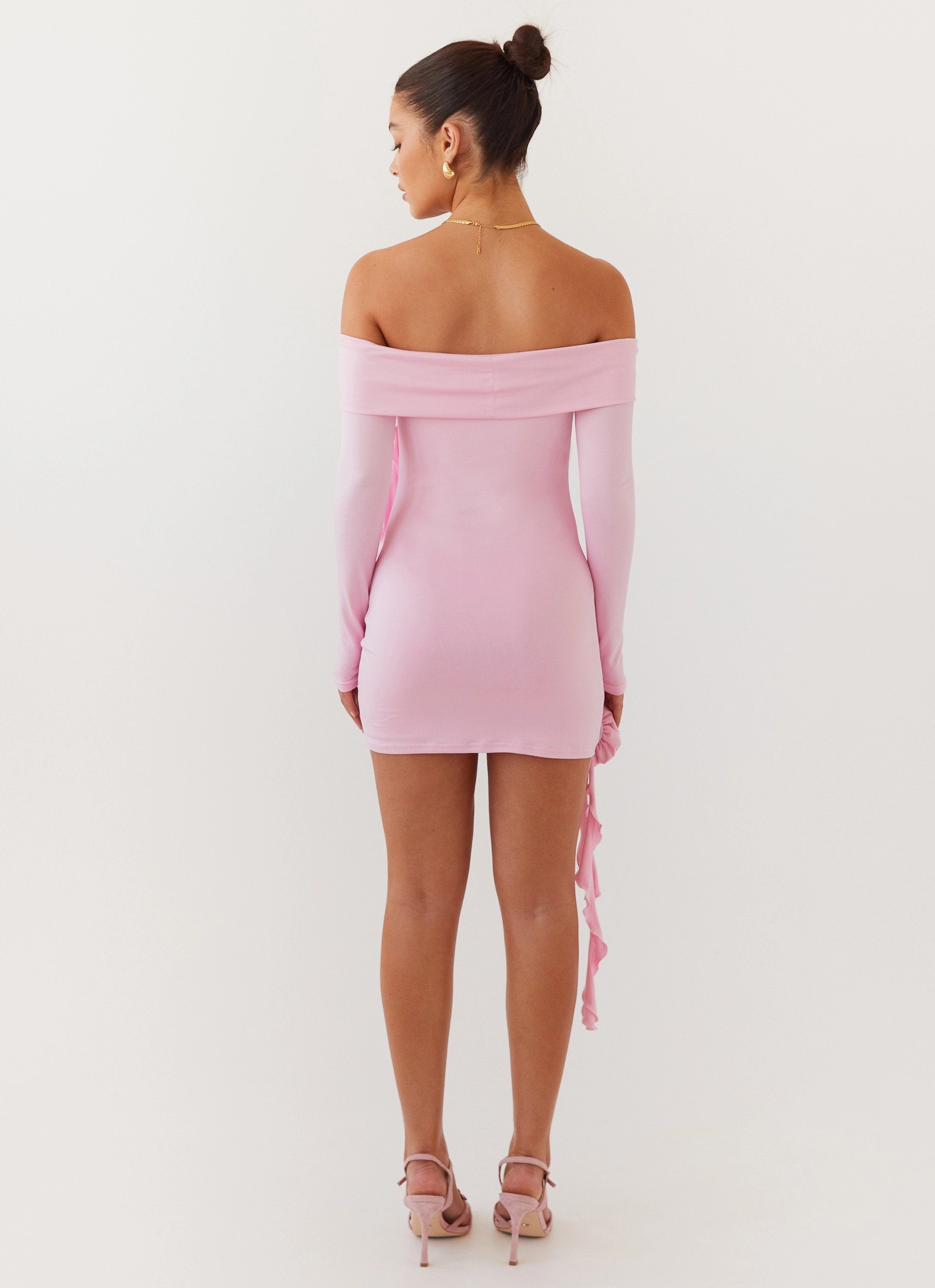 Flattering Shape Wear Cecilia Rose Mini Dress - Candy