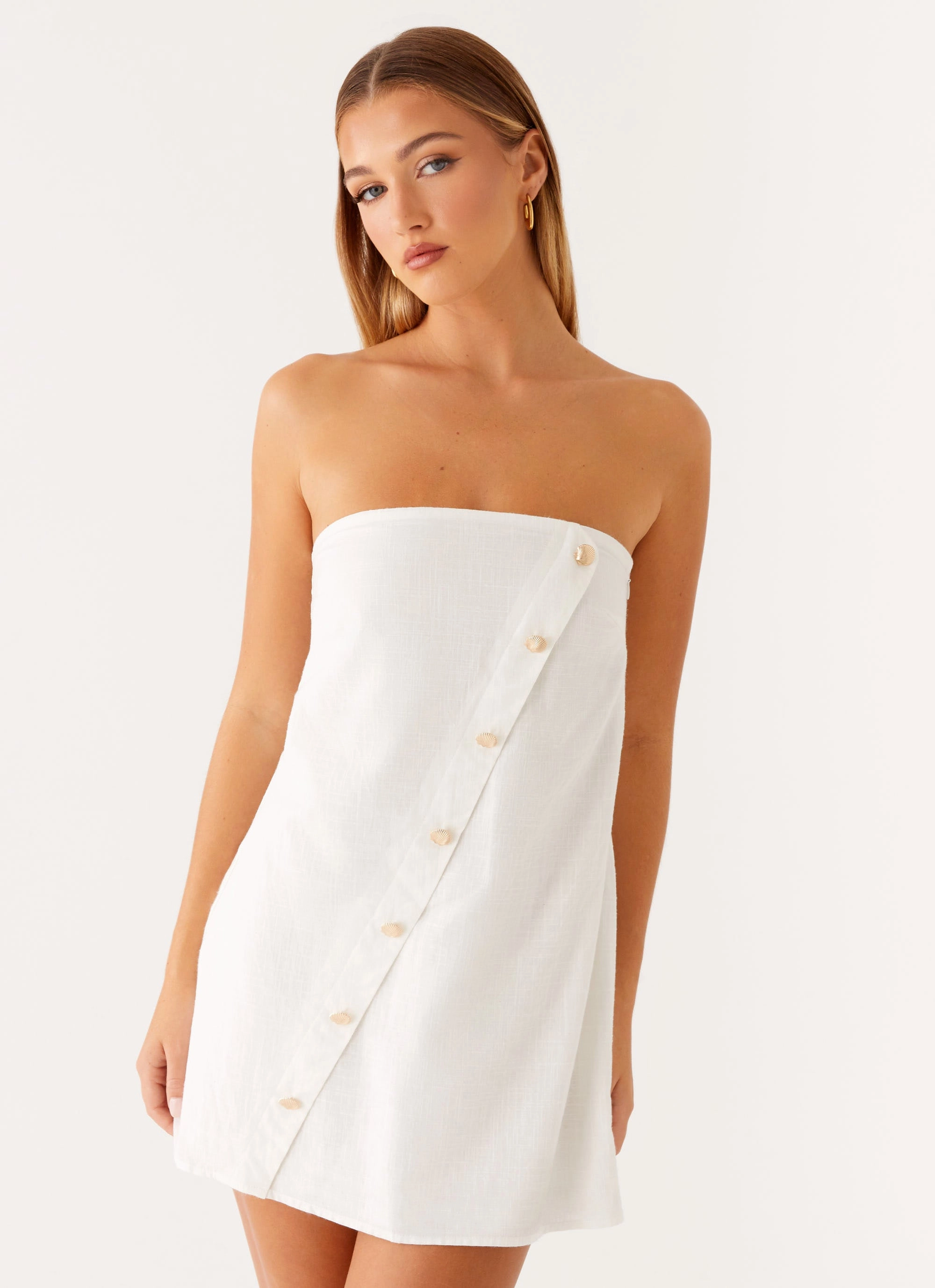 urban vibe Hazel Mini Dress - White