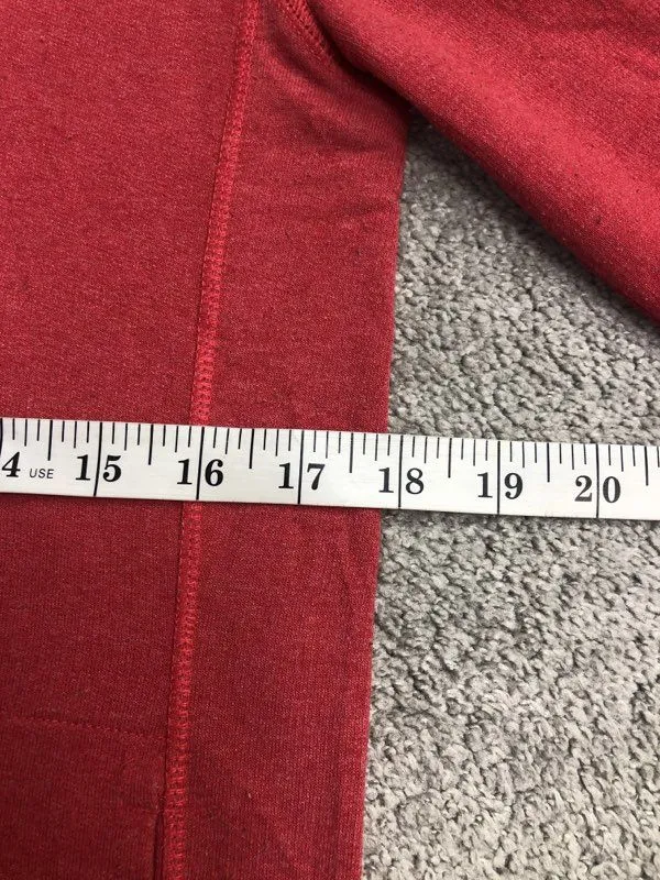Champion Sweatshirt Women Medium Red Pullover Sweater Denali Cowl Neck Authentic