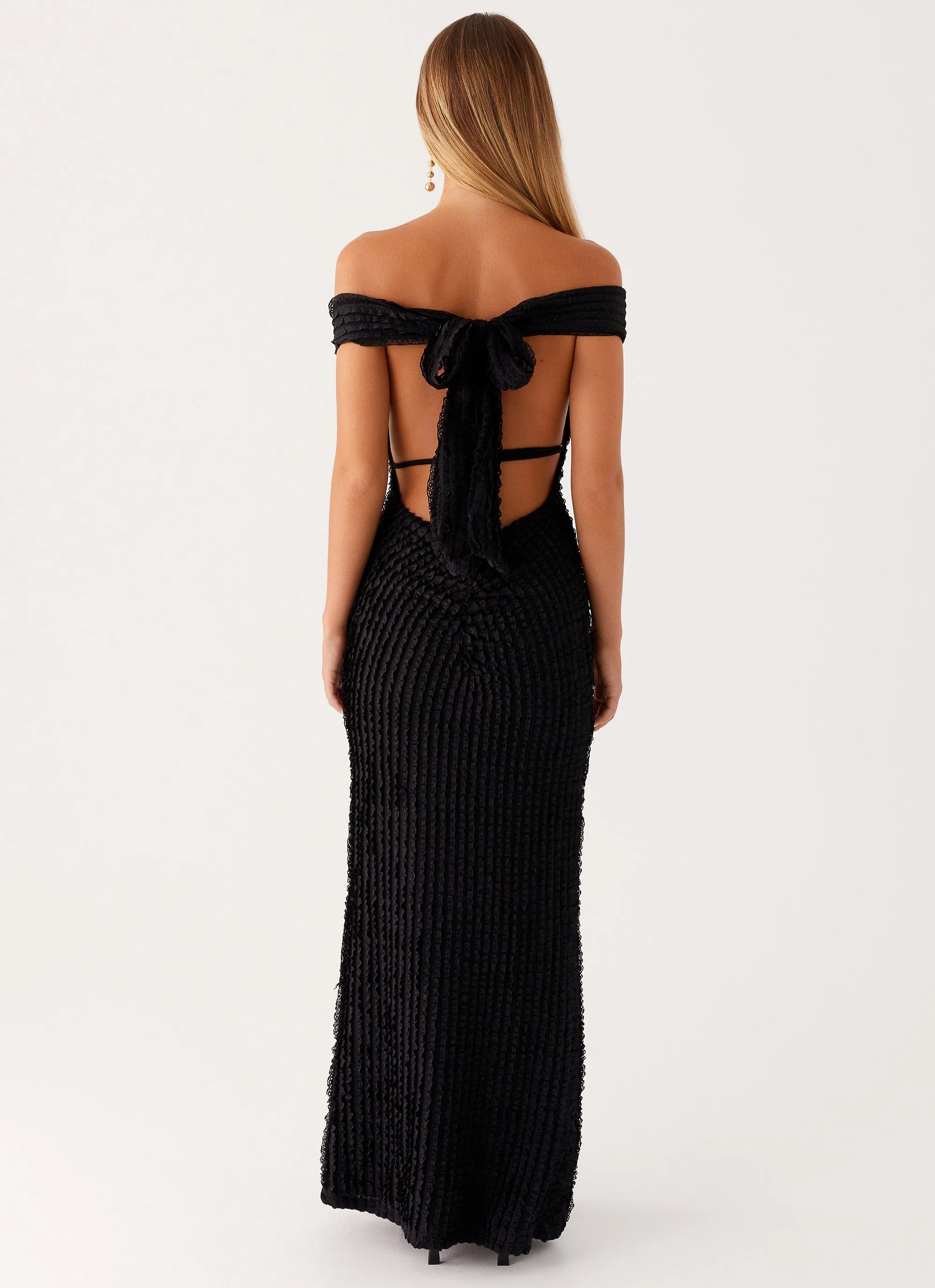Chantelle Maxi Dress - Black Casual Vibes