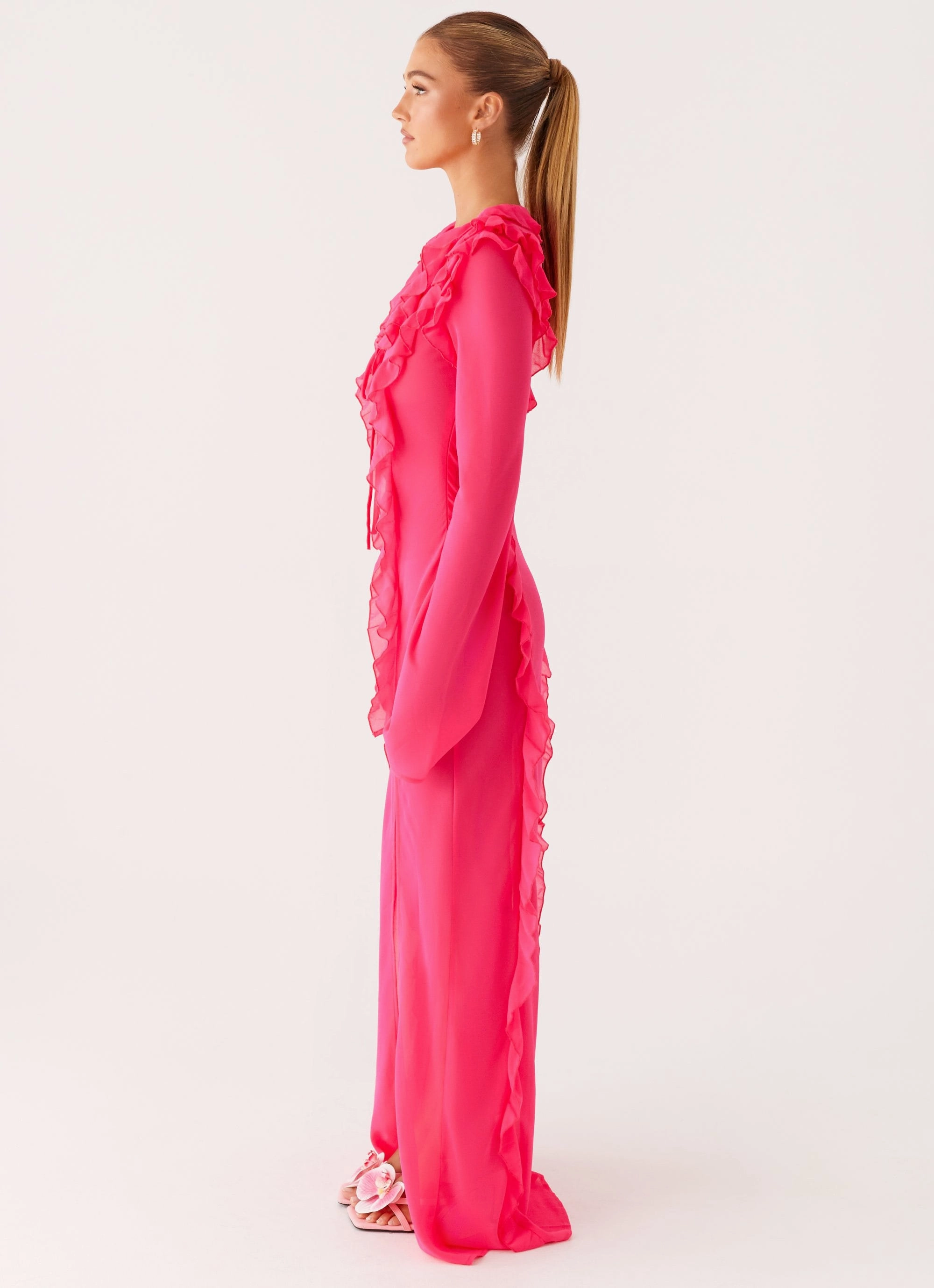 Professional Comfort Perfect Layering Charlize Maxi Dress - Pink