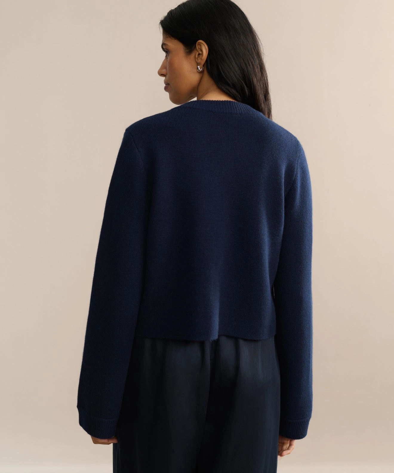 Charlotte Cardigan Hypoallergenic Fiber Filling Fire Retardant Treated Fabric